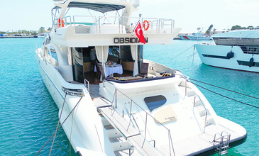 MOTORYACHT 30 M. OBSIDIAN. 4 OF THEM. 12 PEOPLE. ANTALYA-0013
