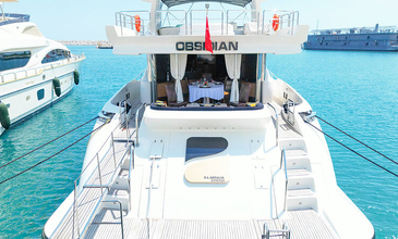 MOTORYACHT 30 M. OBSIDIAN. 4 OF THEM. 12 PEOPLE. ANTALYA-0013