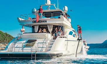 MOTORYACHT 30 M. OBSIDIAN. 4 OF THEM. 12 PEOPLE. ANTALYA-0013