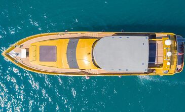 Motoryat. Gokboru 30 metre. Antalya - 0024